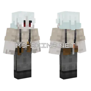 Pale Worker Minecraft skin