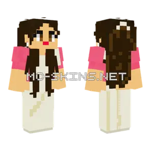 Pamalkaop Girl Minecraft skin