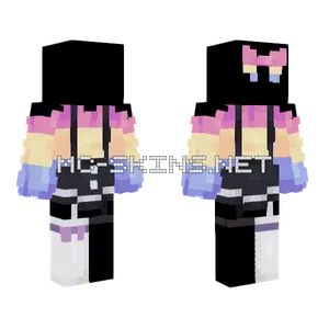 Pan Pride Month Base Minecraft skin