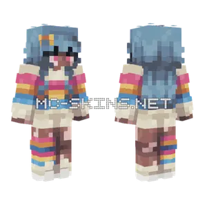 Pan Pride Outfit Minecraft skin