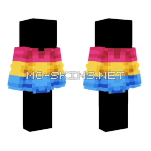 Pan Pride Outfit Minecraft skin