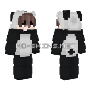 Panda Boy Minecraft skin