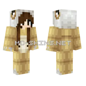 Panda Cubone Minecraft skin