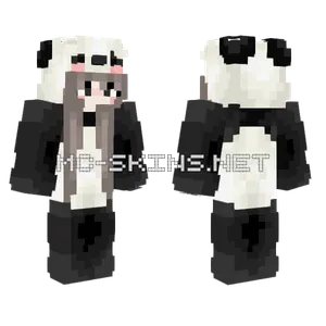 Panda Girl Outfit