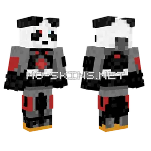 Panda Nox Minecraft skin