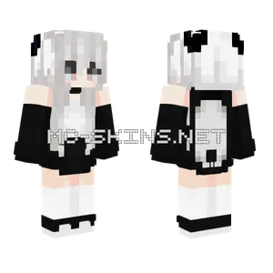 Pandakirachan Girl Minecraft skin