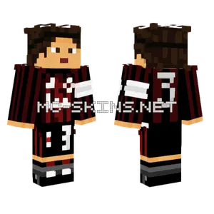Paolo Maldini ACM Home Minecraft skin