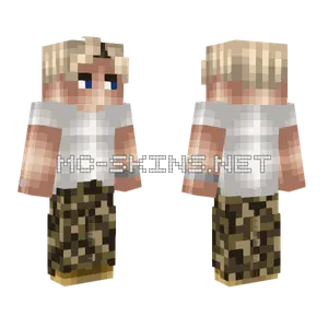 Papaplatte Human Minecraft skin