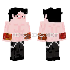 Parkjonggun Black Outfit Minecraft skin