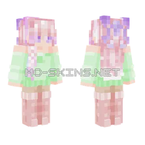 Pastel Before Christmas Minecraft skin