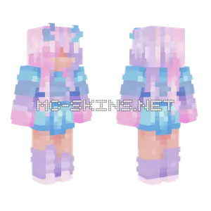 Pastel Dream Girl Minecraft skin