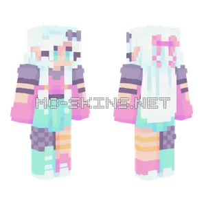 Pastel Elf Girl Minecraft skin