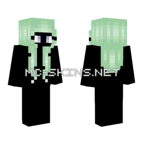 Pastel Green Hairbase Minecraft skin