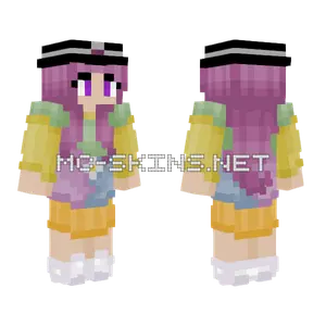 Pastel Magic Witch Minecraft skin