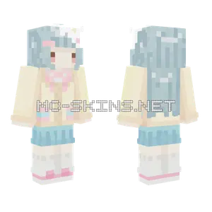 Pastel Maid Outfit Minecraft skin