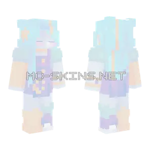 Pastel Moonshine Minecraft skin