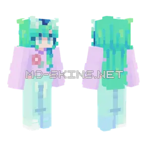 Pastel Persona Minecraft skin