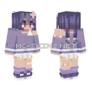 Pastel Purple Minecraft skin