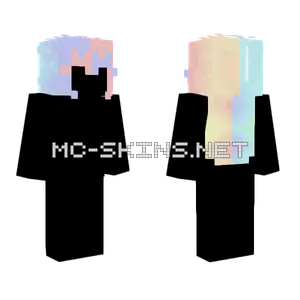 Pastel Rainbow HB Minecraft skin
