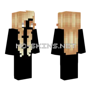 Pastel Sunrise Orange Yellow Fade Minecraft skin