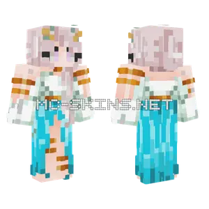 Pastel Witchy Girl Minecraft skin