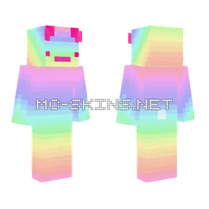 Pastira Rainbow Skin Minecraft skin