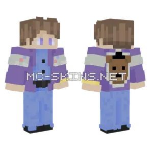 Pat8pat3087 FNAF Freddy Minecraft skin