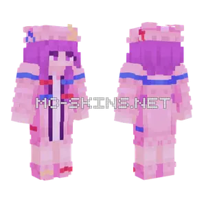 Patchouli Knowledge Touhou Project Minecraft skin
