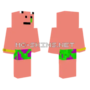 Patrick The Star Minecraft skin