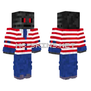 Patriotic Faz Minecraft skin