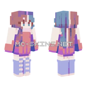 Patriotic Girl Minecraft skin