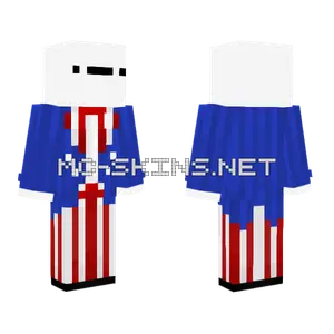 Patriotic Sebbed Minecraft skin