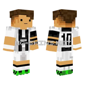 Paulo Dybala Footballer Minecraft skin