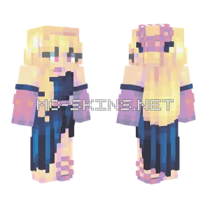 Peace Sign Girl Minecraft skin