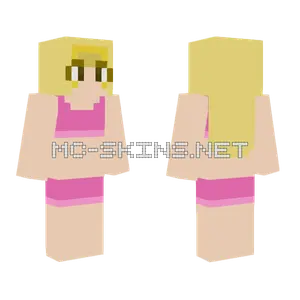 Peach Bikini Outfit