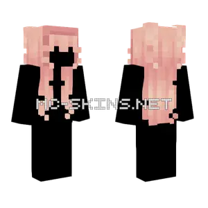 Peach Blonde Shaded Hair Base Minecraft skin