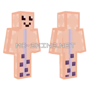 Peach Boba Minecraft skin
