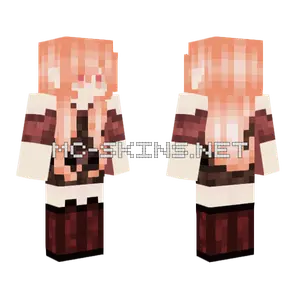 Peach Hair Girl