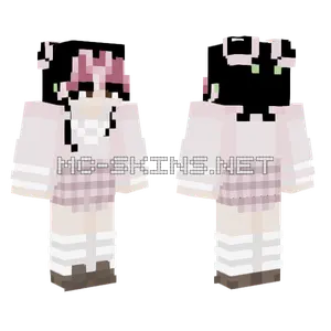 Peaches Girl Minecraft skin