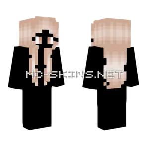 Peachy Curly Hair Minecraft skin