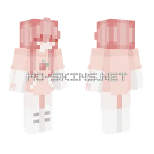 Peachy Girl Minecraft skin