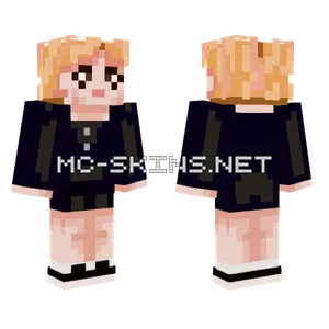 Peachy Hair Girl