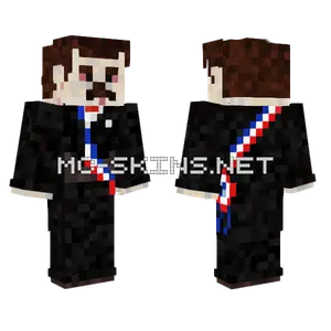 Pedro Aguirre Cerda Tuberculosis Minecraft skin