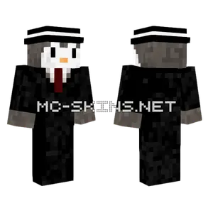 Penguin Mafia Minecraft skin