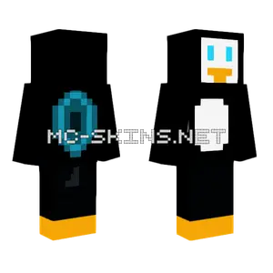 Penguin With Cool Stuff Minecraft skin