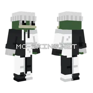 Pepe But Really Cool Minecraft skin