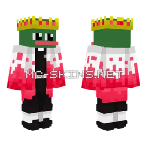 Pepe The Demon Slayer Minecraft skin