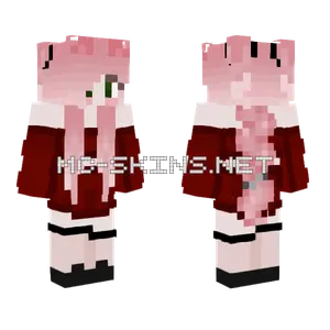 Peppa Pig Human Minecraft skin