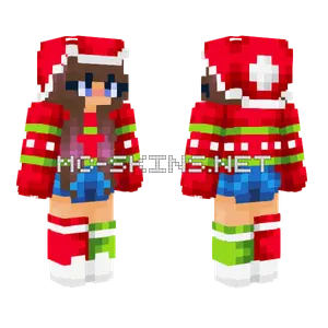 Perfect Christmas Snowcember Day 12 Minecraft skin