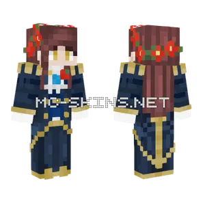 Persona Noble Attire V2 Minecraft skin